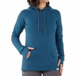 NRS H2Core Lightweight Hoodie - Women's (Fall 2021) 11 NRS H2Core Lightweight Hoodie - Women's (Fall 2021) -BackcountryGear Whop 10121 04 poseidon model front 092419 2000x2000 rsz 30403.1626823270
