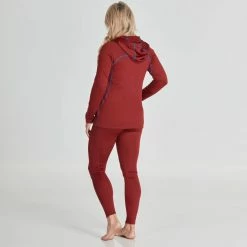 NRS Lightweight Hoodie - Women's -BackcountryGear Whop 10121 05 Vino Model Back 070821 2000x2000 rsz 11833.1647971403