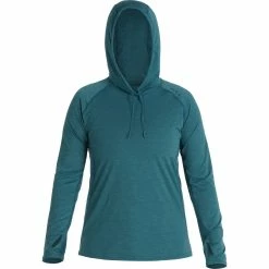 NRS Silkweight Hoodie - Women's 21 NRS Silkweight Hoodie - Women's -BackcountryGear Whop 10140 05 Mediterranea Med Front 082121 2000x2000 rsz 26349.1647968653