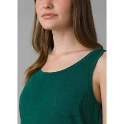 Prana Foundation Scoop Neck Tank - Women's (Fall 2022) -BackcountryGear Whop 1963751 DEEPPINEHEATHER ALT 5 rsz 32818.1644213031