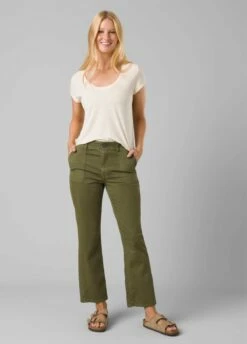 Prana Sancho Slim Pant - Women's -BackcountryGear Whop 1967091 CARGOGREEN ALT 8 25049.1675980363