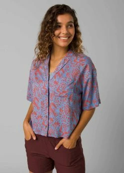 Prana Iguala Top - Women's -BackcountryGear Whop 1970891 RUSTFLORAFAUNA 87435.1675892329