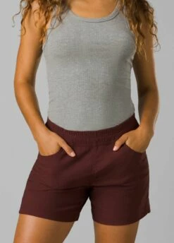 Prana Halle E-Waist Short II - Women's -BackcountryGear Whop 1971701 CACAO 83150.1675878429