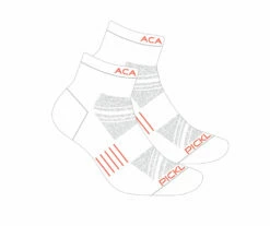 Acacia Performance Socks - 1/4 Length (White) 9 Acacia Performance Socks - 1/4 Length (White) -BackcountryGear Whop 2 crew orange