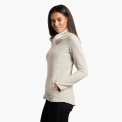 KUHL Athena Pullover - Women's (Fall 2022) -BackcountryGear Whop 4214 athena pullover dove side rsz 20788.1660670155