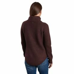KUHL Sienna Sweater - Women's (Fall 2022) -BackcountryGear Whop 4411 sienna sweater kalamata back rsz 89090.1676589261
