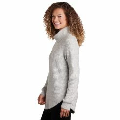 KUHL Sienna Sweater - Women's (Fall 2022) -BackcountryGear Whop 4411 sienna sweater ash side rsz 69684.1676589261