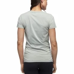 Black Diamond Vista SS Tee - Women's -BackcountryGear Whop 730049 4003 wssvistatee atmosphere om back 49620.1676482385