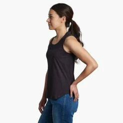 KUHL Bravada Tank - Women's (Spring 2022) 15 KUHL Bravada Tank - Women's (Spring 2022) -BackcountryGear Whop 8487 Bravada Tank Black Side rsz 35230.1652727060