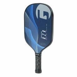 GAMMA Pickleball GAMMA RZR Premium Poly Core Graphite Pickleball Paddle -BackcountryGear Whop Blue RZR Full Angle