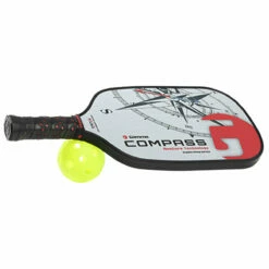 GAMMA Pickleball GAMMA Compass NeuCore Graphite Pickleball Paddle 11 GAMMA Pickleball GAMMA Compass NeuCore Graphite Pickleball Paddle -BackcountryGear Whop Compass side wball