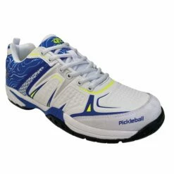 Acacia DinkShot Pickleball Shoes (White/Blue)
