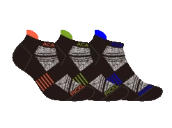 Acacia Performance Socks - Ankle Length (Black)