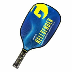 GAMMA Pickleball GAMMA Hellbender NeuCore Graphite Pickleball Paddle -BackcountryGear Whop RHBPP YellowandBlue 04