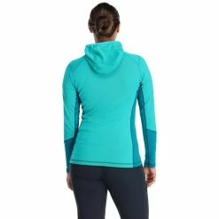 Rab Conduit Hoody - Women's -BackcountryGear Whop Rab Womens Conduit Hoody Aquamarine QBL 43 AQU DETAIL5 rsz 51423.1660194511