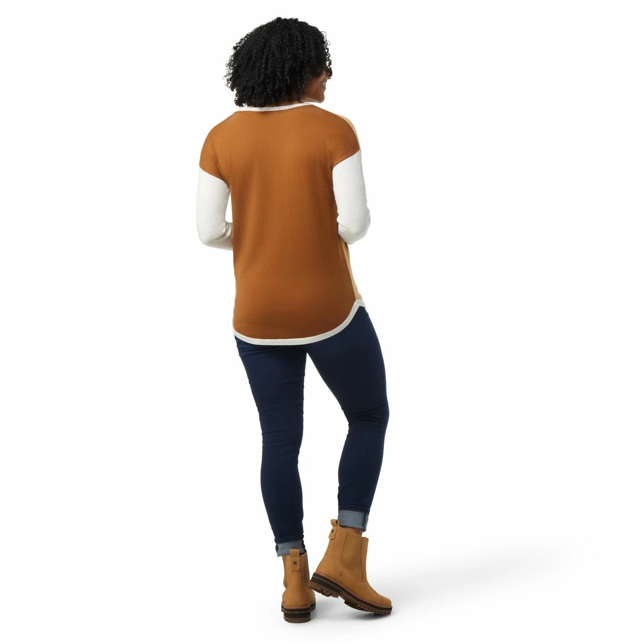 Smartwool Shadow Pine Colorblock Sweater - Women's (Fall 2022) 3 Smartwool Shadow Pine Colorblock Sweater - Women's (Fall 2022) - Image 3