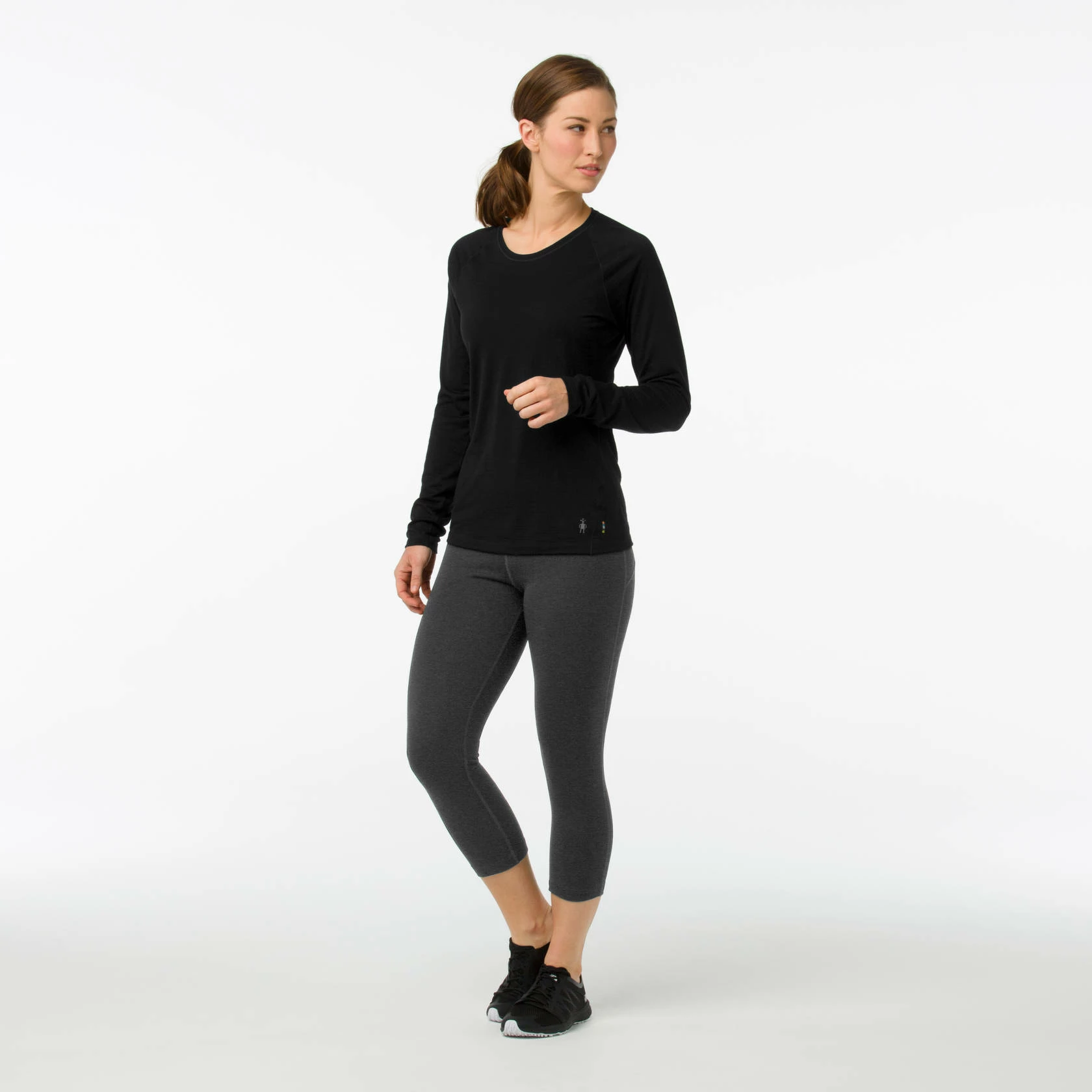 Smartwool Classic All-Season Merino Base Layer Long Sleeve - Women's 2 Smartwool Classic All-Season Merino Base Layer Long Sleeve - Women's - Image 2