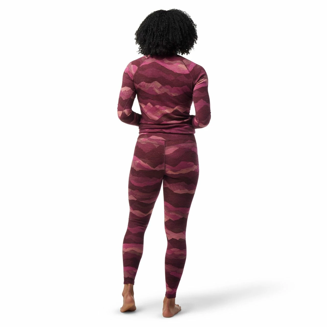 Smartwool Classic Thermal Merino Base Layer Pattern Bottom - Women's 3 Smartwool Classic Thermal Merino Base Layer Pattern Bottom - Women's - Image 3