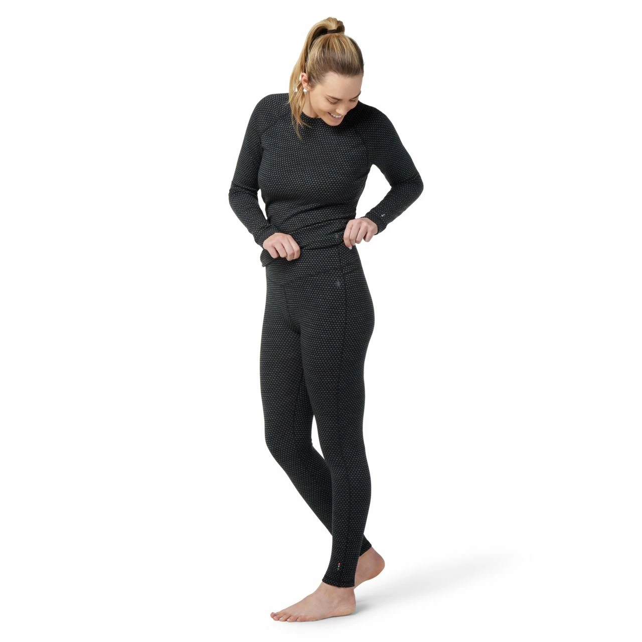 Smartwool Classic Thermal Merino Base Layer Pattern Bottom - Women's 8 Smartwool Classic Thermal Merino Base Layer Pattern Bottom - Women's - Image 8
