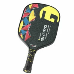 GAMMA Pickleball GAMMA Shard NeuCore Graphite Pickleball Paddle -BackcountryGear Whop Shard Yellow flat angled