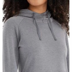 Free Fly Bamboo Fleece Pullover Hoody - Women's (Spring 2022) -BackcountryGear Whop fleece pullover hoody heather navy women top 3 rsz 70340.1642795115.1280.1280 53649.1676490634