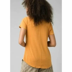 Prana Foundation Short Sleeve V Neck - Women's (Fall 2021) -BackcountryGear Whop w11170142 butterscotchheather alt 2foundationssvneck rsz 83569.1626822416.1280.1280 62509.1644015138