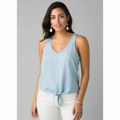 Prana McKenzie Tank - Women's (Spring 2021) -BackcountryGear Whop w11200991 vintagebluemckenzietank rsz 16925.1653340700