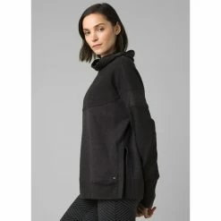 Prana Cozy Up Turtleneck - Women's (Fall 2020) -BackcountryGear Whop w23202188 charcoalheather alt 5 rsz 11851.1667424521