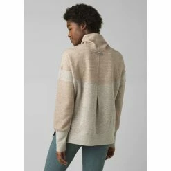 Prana Cozy Up Turtleneck - Women's (Fall 2020) -BackcountryGear Whop w23202188 oatmealheather alt 2 rsz 65472.1667424521