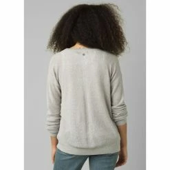 Prana Milani V-Neck - Women's (Fall 2020) 18 Prana Milani V-Neck - Women's (Fall 2020) -BackcountryGear Whop w23202218 grey alt 2 rsz 66243.1653084321