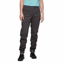 Black Diamond Notion SP Pants - Women's -BackcountryGear Whop w notion sp anthracite front model rsz 59770.1676481548