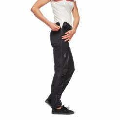 Black Diamond StormLine Stretch Full Zip Rain Pants - Women's 7 Black Diamond StormLine Stretch Full Zip Rain Pants - Women's -BackcountryGear Whop w stormline FZ pants side2 model rsz 57181.1663783573
